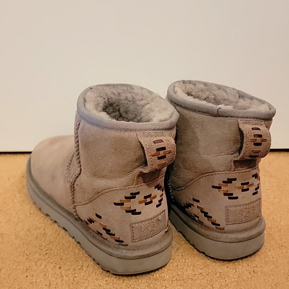 Ugg mini shearling boots